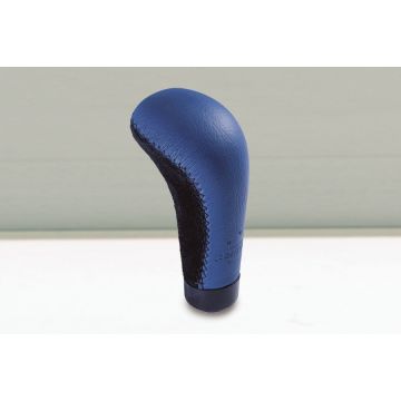 Nardi Personal Anatomic Gear Knob - Blue Leather & Black Suede