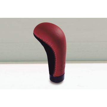 Nardi Personal Anatomic Gear Knob - Read Leather & Black Suede